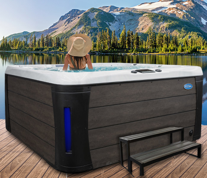 Calspas hot tub being used in a family setting - hot tubs spas for sale Merrimack